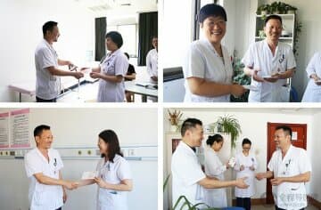 徐州婦幼保健院副院長李桂林醫師節慰問醫護